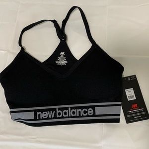 Black New Balance Active Top Size S